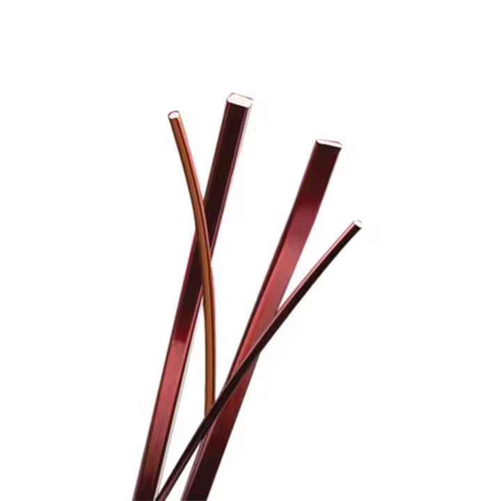 Factory Price Customized Insulated Rectangular Transformer Aluminum Enamelled Wire