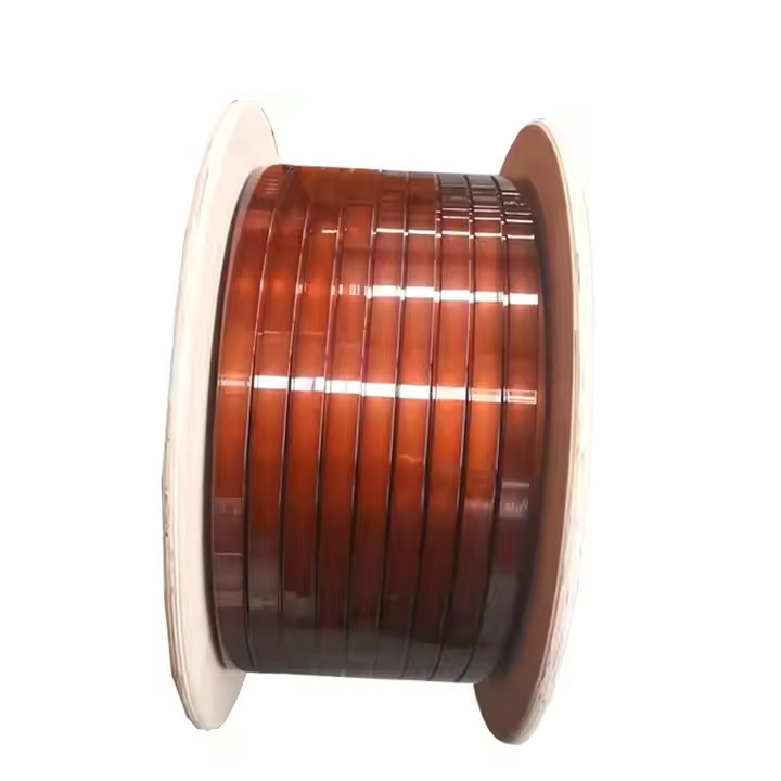 Super Enameled Aluminum Wire Factory Price Flat Aluminum Wire for Speaker Voice Coil