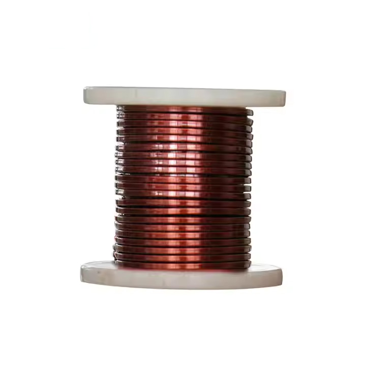 24 AWG Enameled Copper Wire Magnet Wire Insulated Solid Enameled Copper Wire