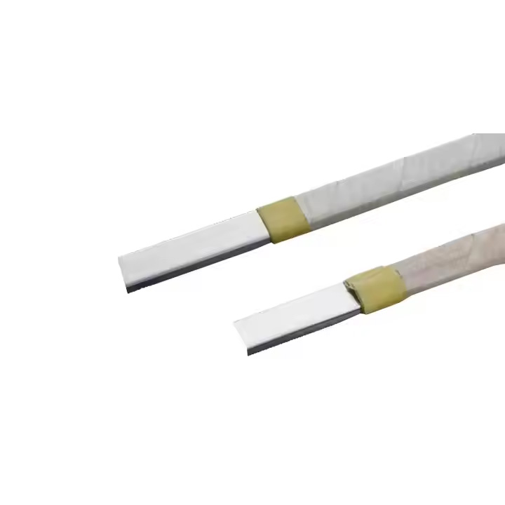 (a)0.9~10mm (b)3.0~25mm Rectangular Enamelled Wire Class 220 Nomex Paper Covered Wire
